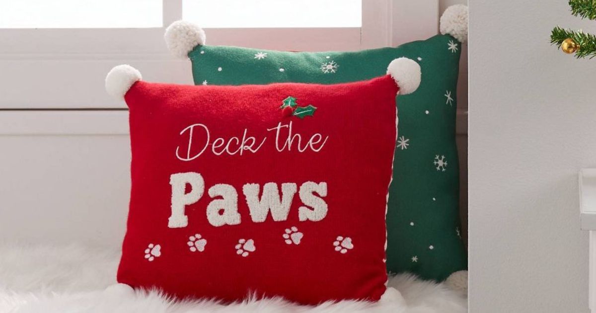 Up to 50 Off Target Christmas Throw Pillows (Reversible Pillows Only