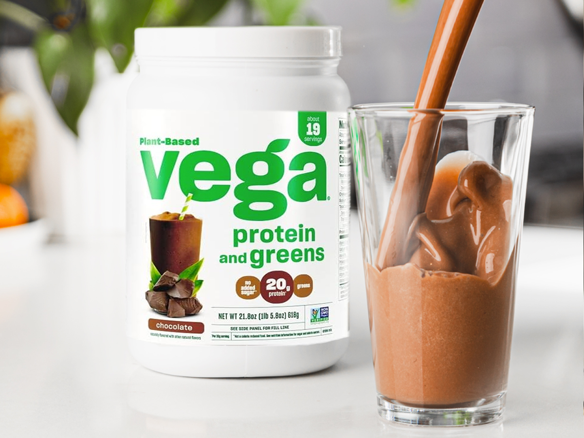 Vega Protein Powder 1.4 Pound Container Only 15 Shipped on Amazon Hip2Save