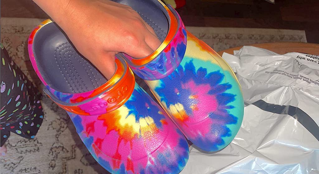 TieDye Crocs Just 20.60 on Amazon (Regularly 50) Hip2Save