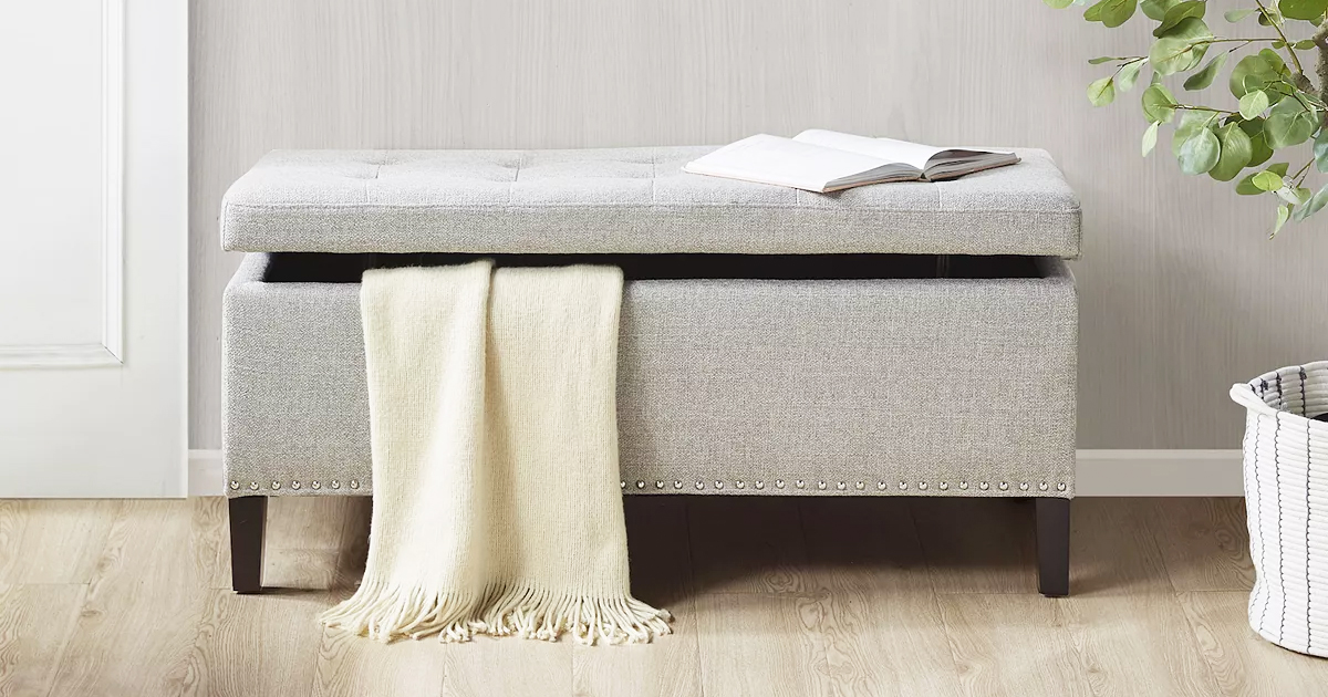 Kohl's Cardholders Madison Storage Bench Ottoman Just 62.99 Shipped