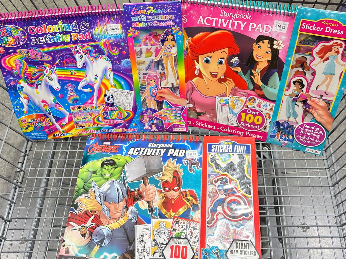 HUGE Kids Activity Books Just 14.99 at Costco Lisa Frank, LOL