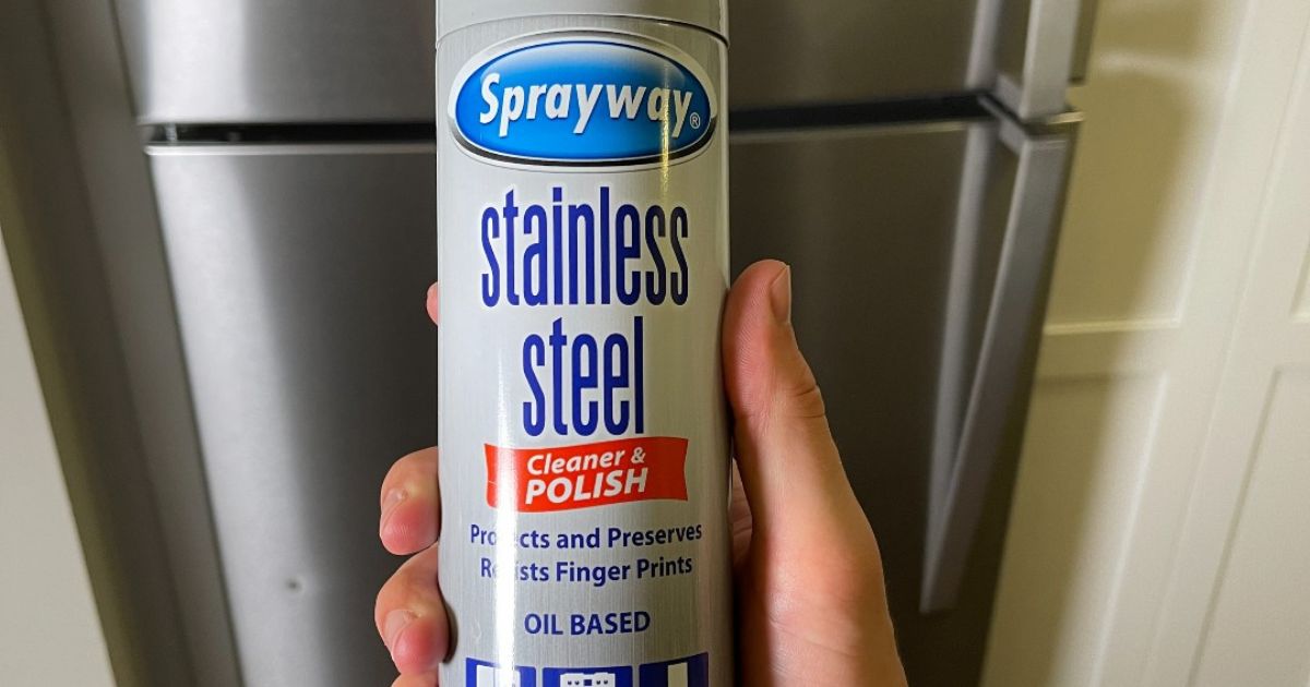 Sprayway Stainless Steel Cleaner Just 4.74 Shipped on Amazon (Resists