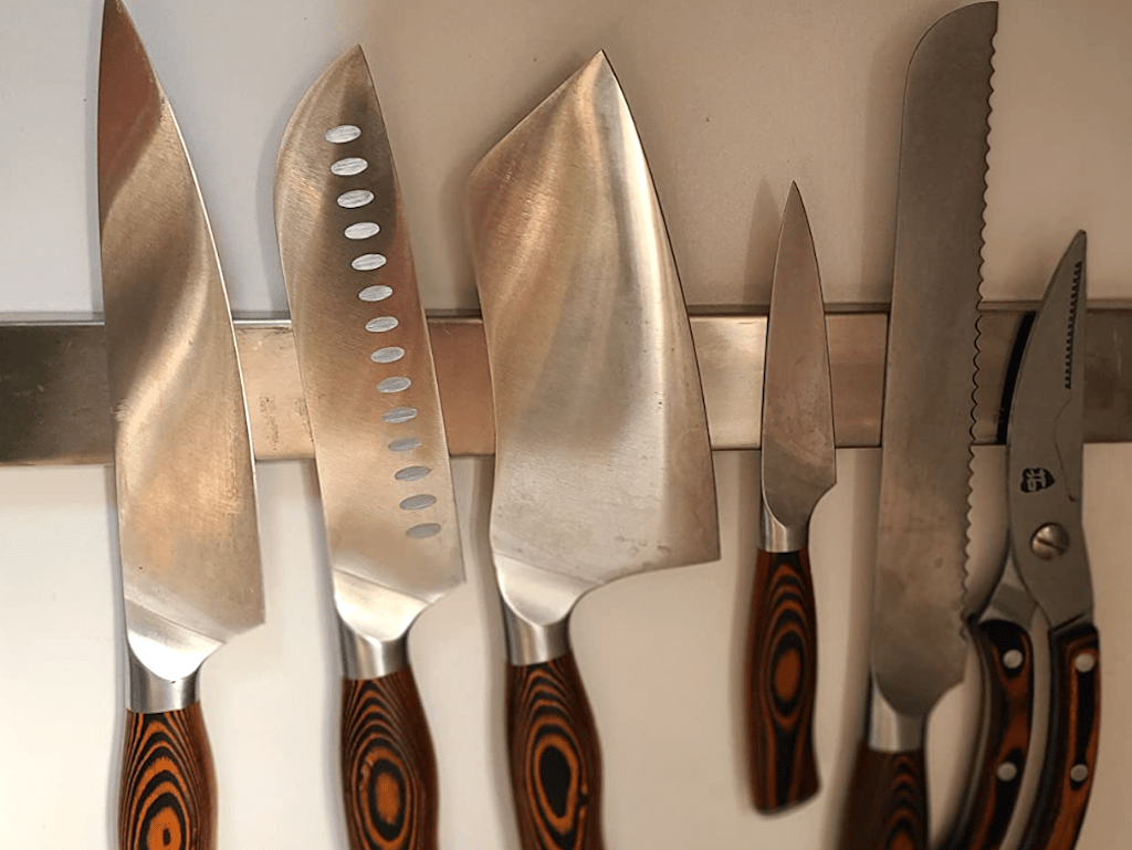 Magnetic Knife Holder Only $12.47 on Amazon (Reg. $25!) | Frees Up