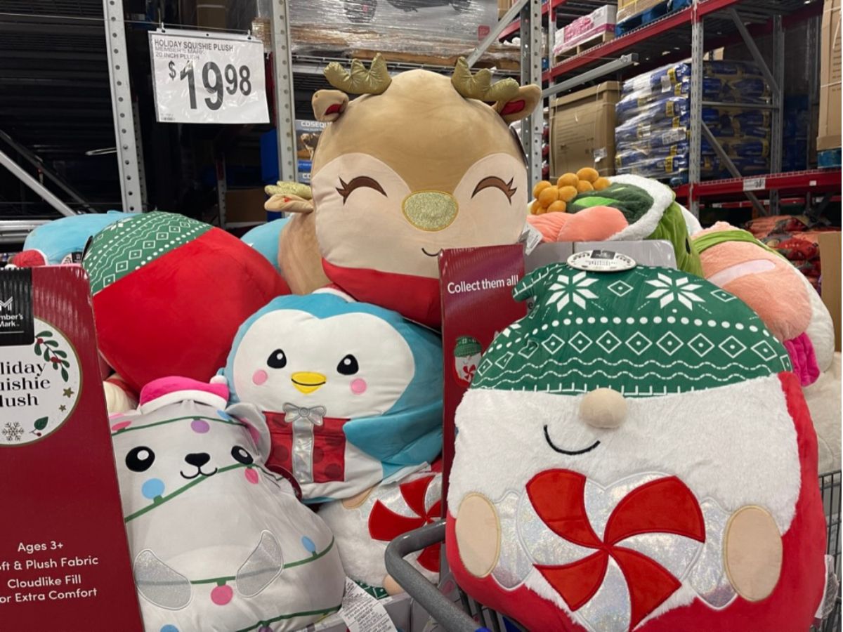 HUGE Christmas Squishy Plush Toys Just 19.98 at Sam's Club Hip2Save