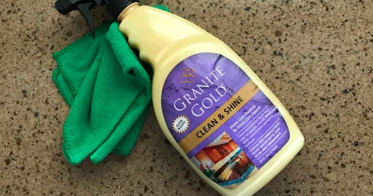 Granite Gold Clean & Shine Spray 24oz Bottle 6Pack Only 34.99 Shipped