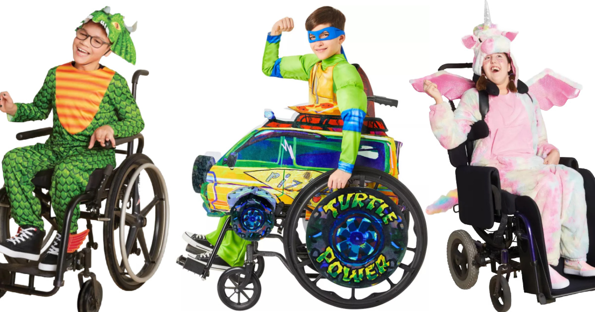 30 Off Target Adaptive Halloween Costumes Wheelchair Covers, Sensory