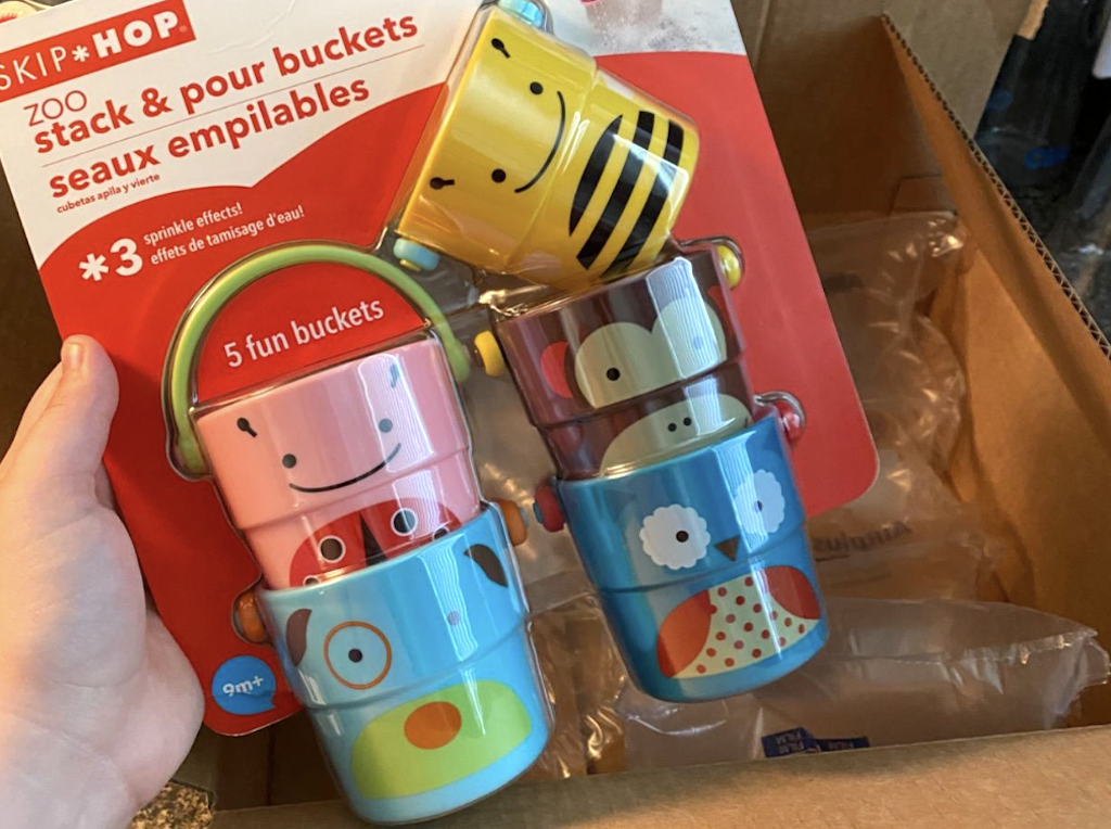 Skip Hop Stack & Pour Buckets Bath Toy Just 5.99 on Amazon Lowest