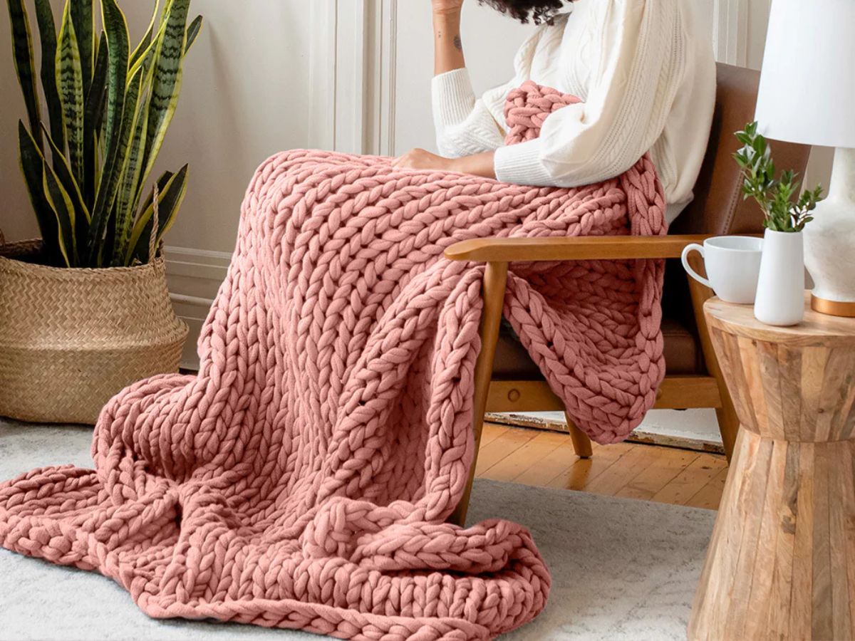 Berkshire Chunky Rope Blanket from 59.99 Shipped (Reg. 100) Feels