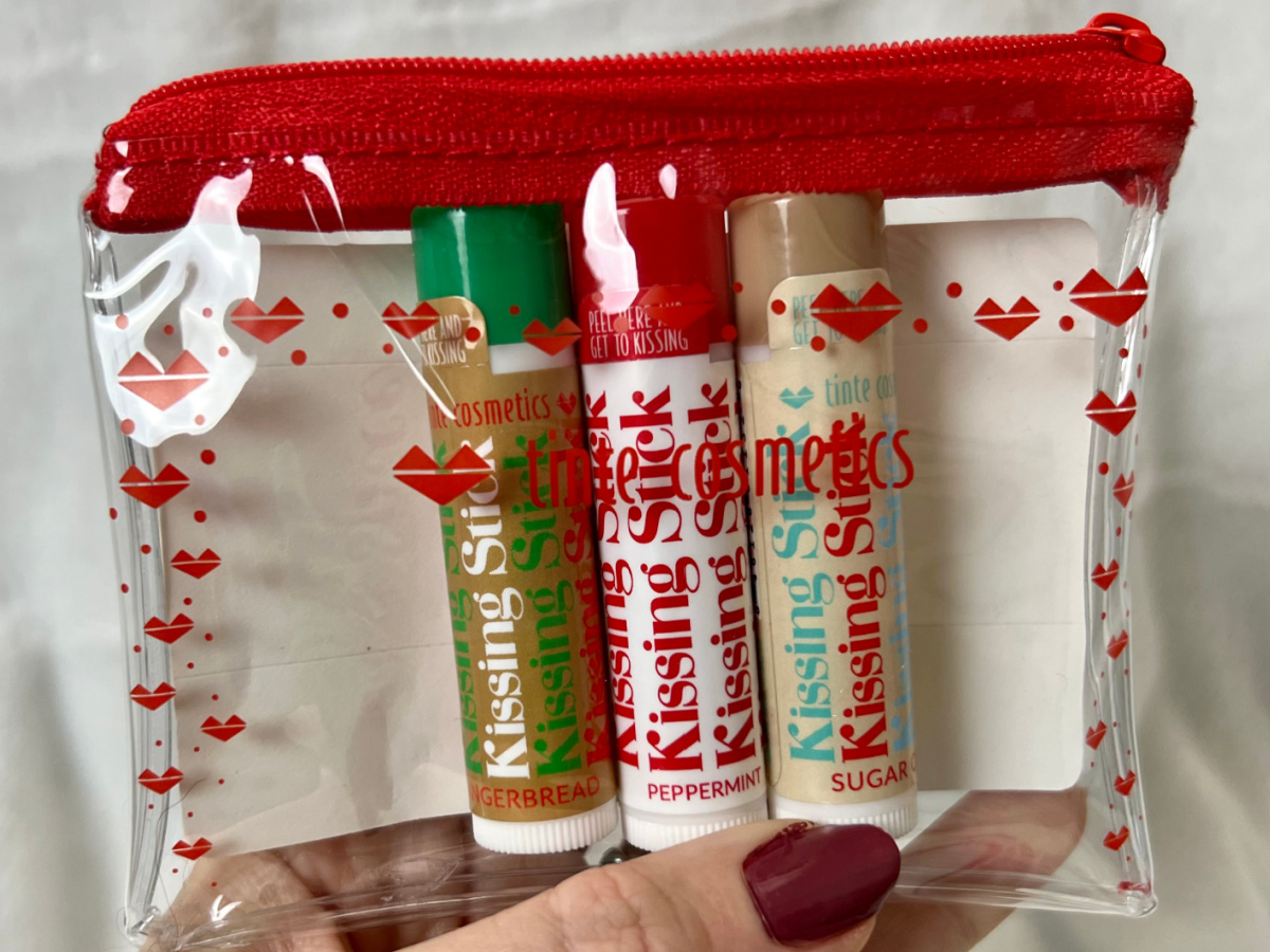 Tinte Cosmetics Vintage Lip Balm Tins 5 (Affordable Holiday Gifts)