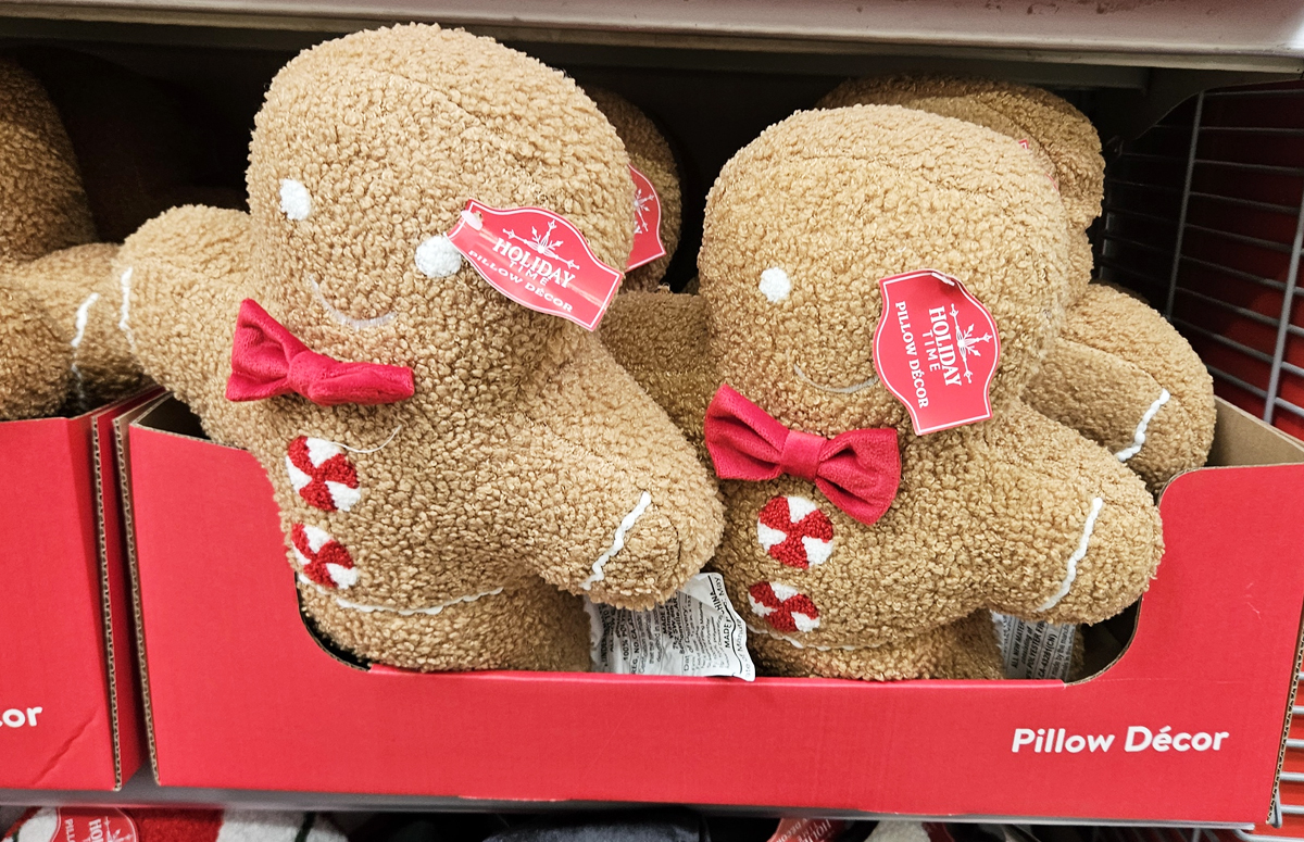 NEW Christmas Throw Pillows Just  at Walmart