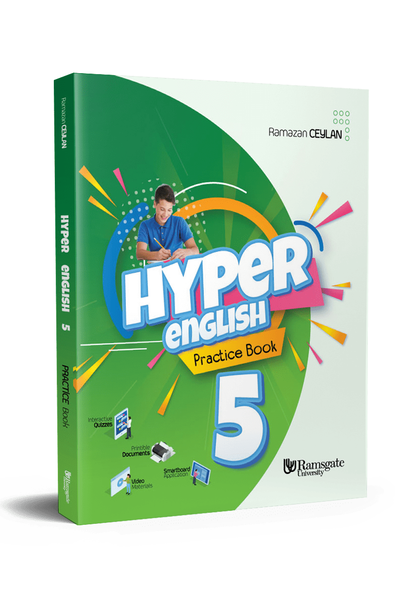 5. Sınıf Hyper English Practice Book (Quizzes & Dictionary) Hiper