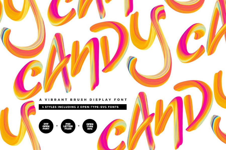 24 Sweet Candy Fonts That Will Add A Touch Of Sugar To Your Designs