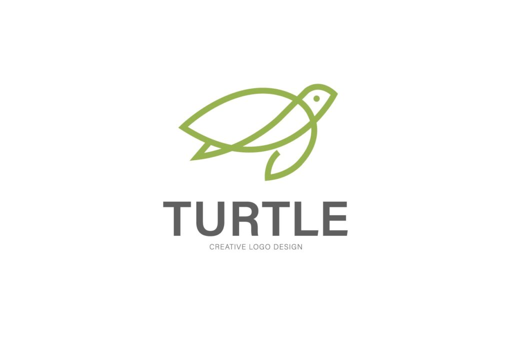 16 Stylish Turtle Logos for the Modern Brand or Business HipFonts