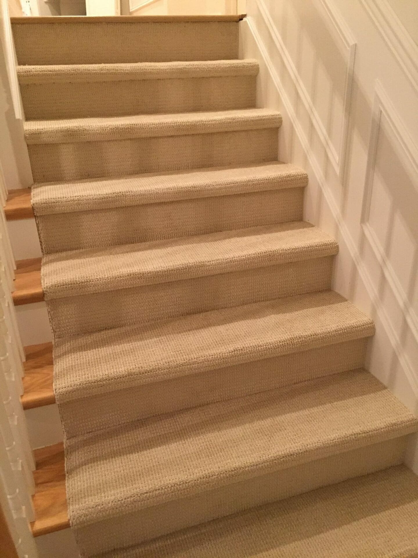 Main stairs carpet installation High Quality for a Fair Price HIP Remodeling