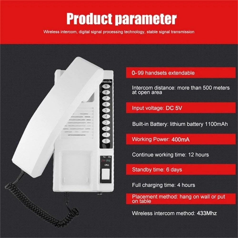 Wireless Phone System Wireless PABX for Hotels