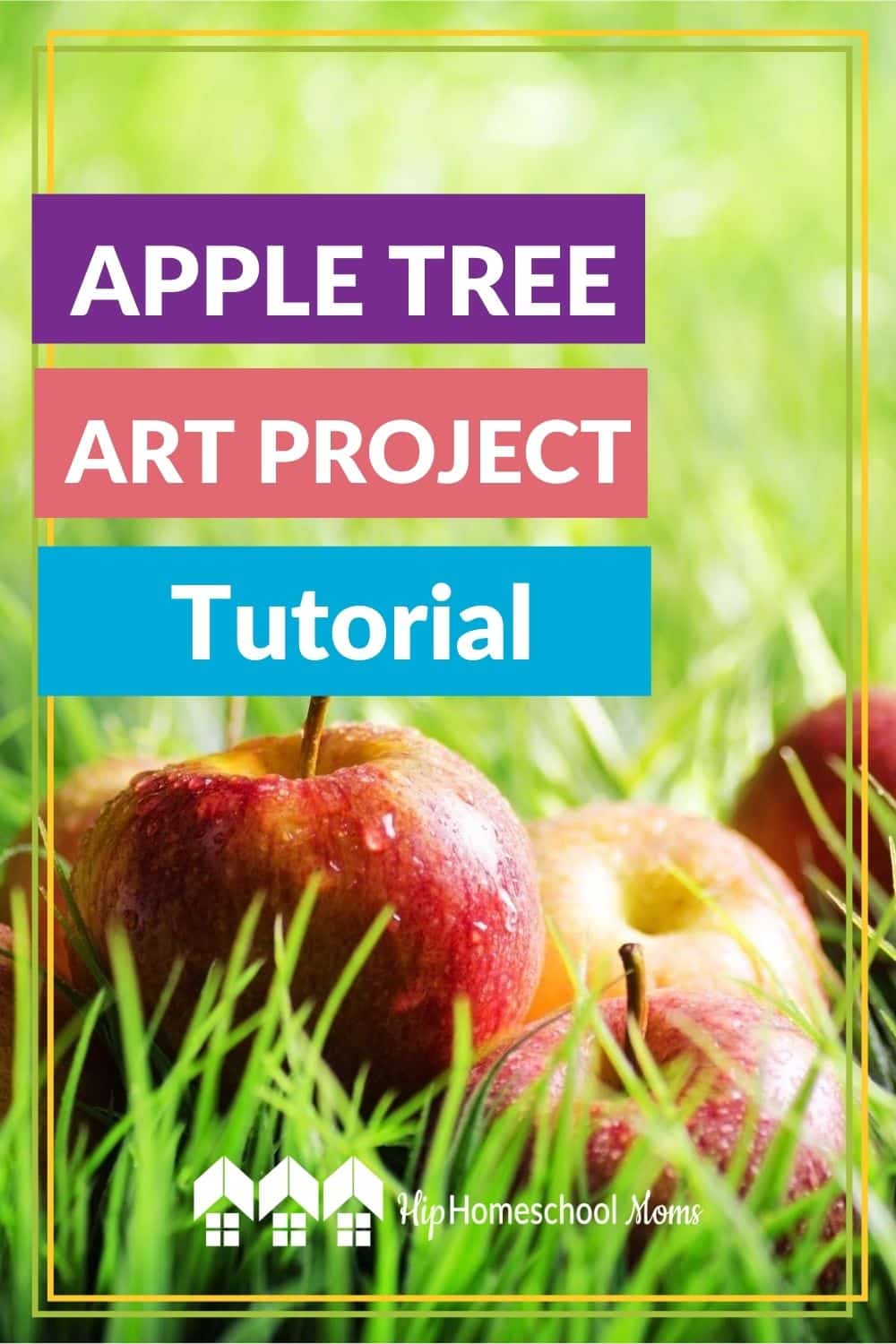 Apple Tree Art Project Tutorial Hip Homeschool Moms
