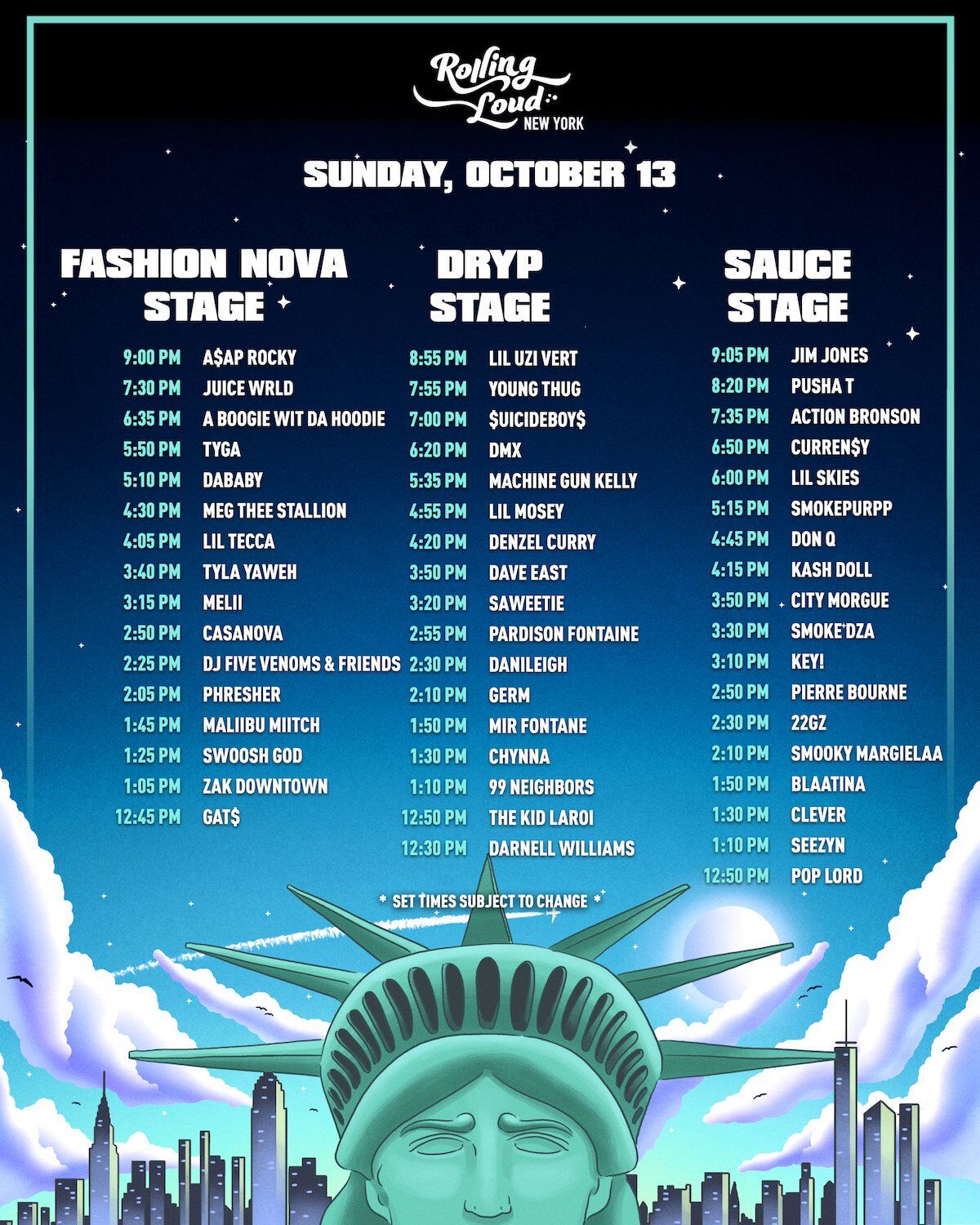 Watch Live Stream of Rolling Loud New York Festival HipHopNMore