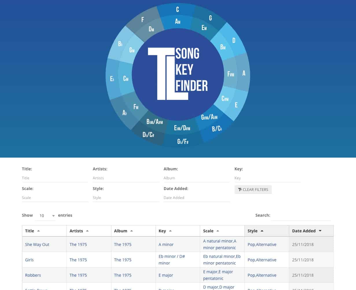 10 FREE Song Key Finder Tools To Find The Key Of Any Song!