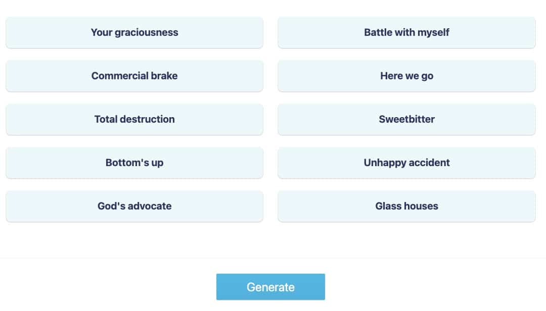 10 Free Album Name Generators For Title Ideas