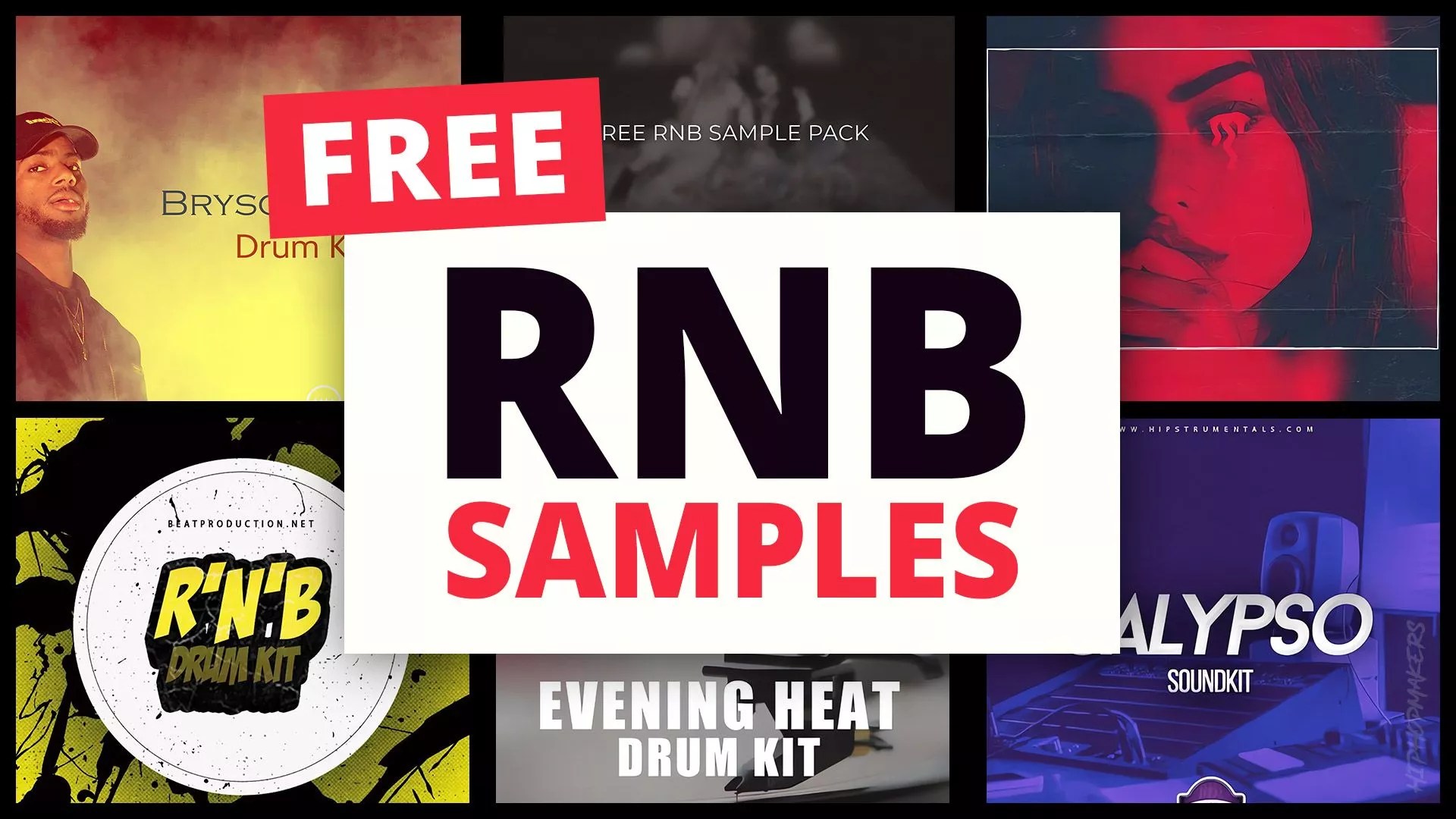 15 Free RnB Drum Kits, Samples, & R&B Drum Loops [2024]