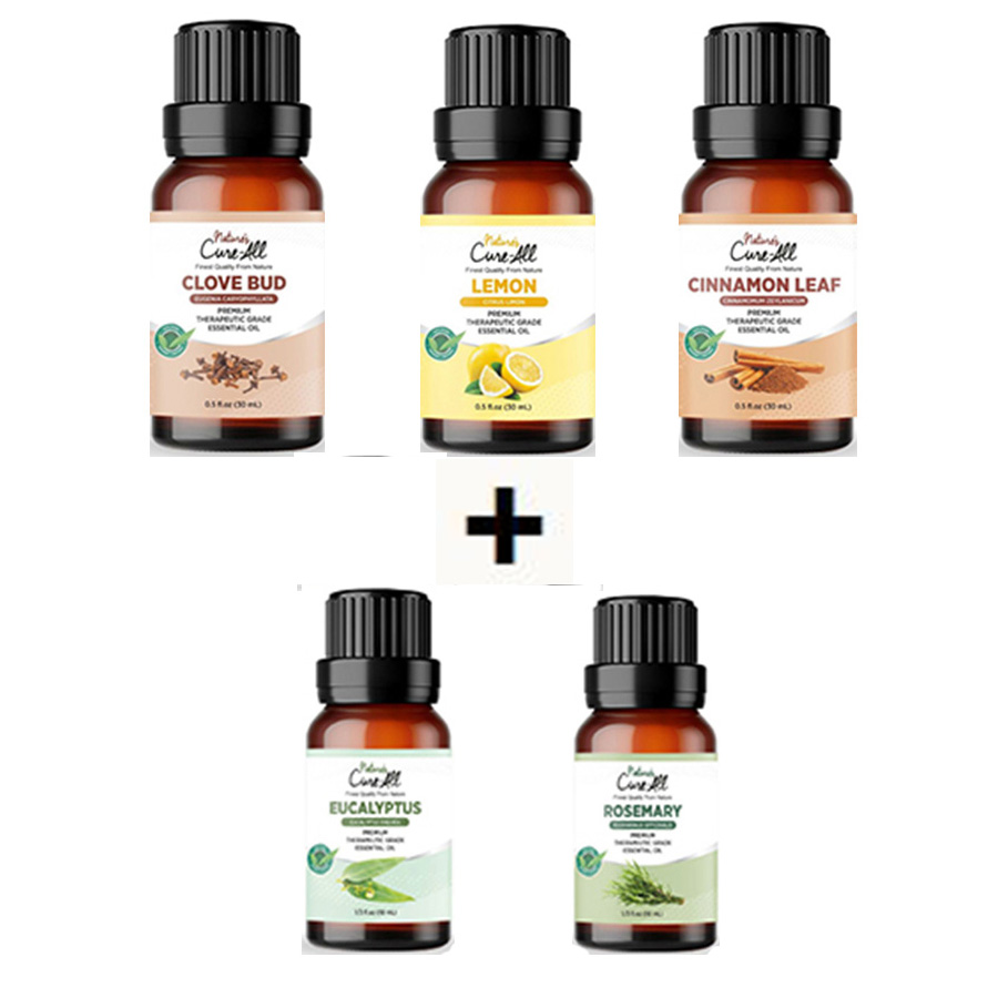 Ultimate Essential Oil Blend Set of 5 hipphapp