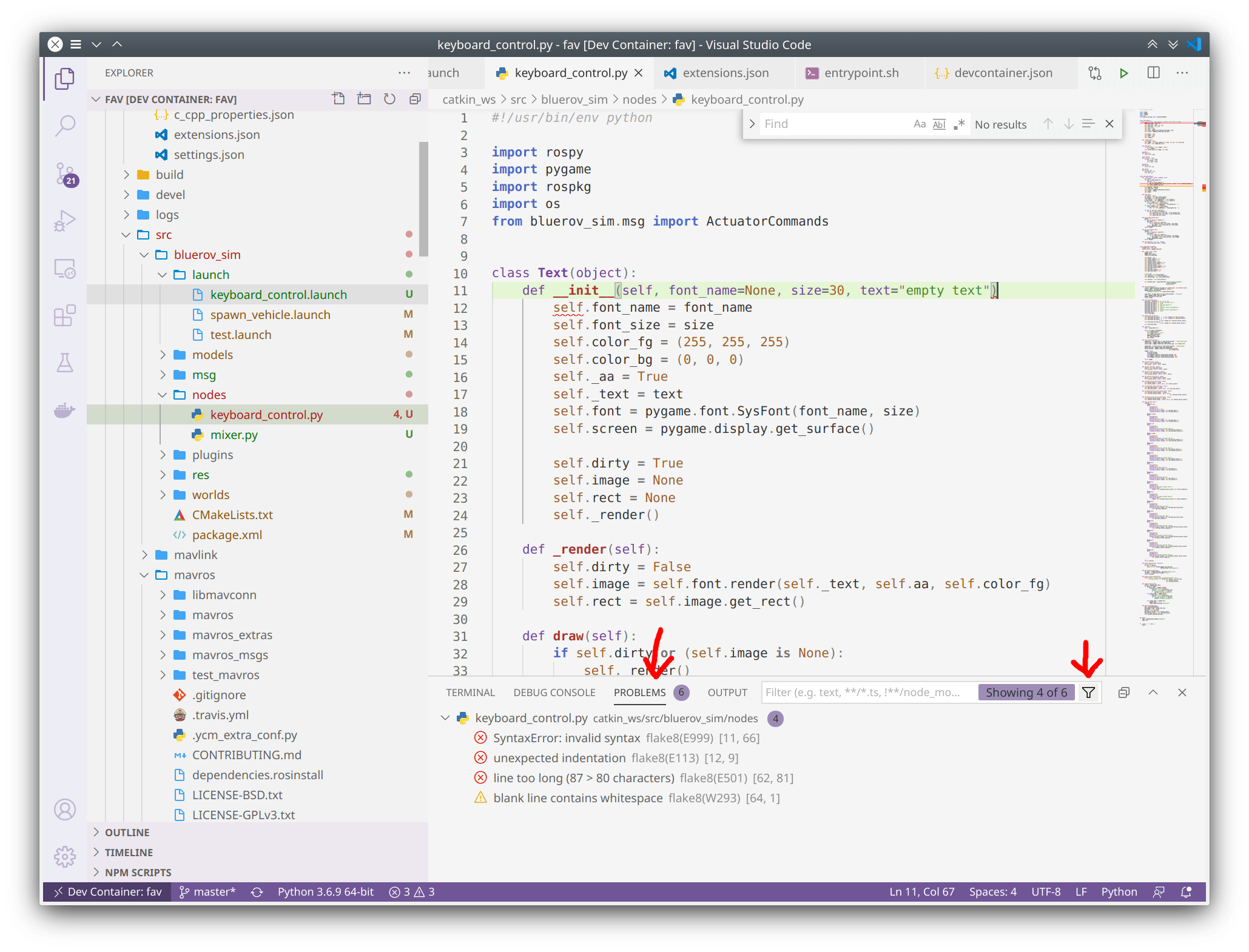 Vscode Problems Tab Not Working