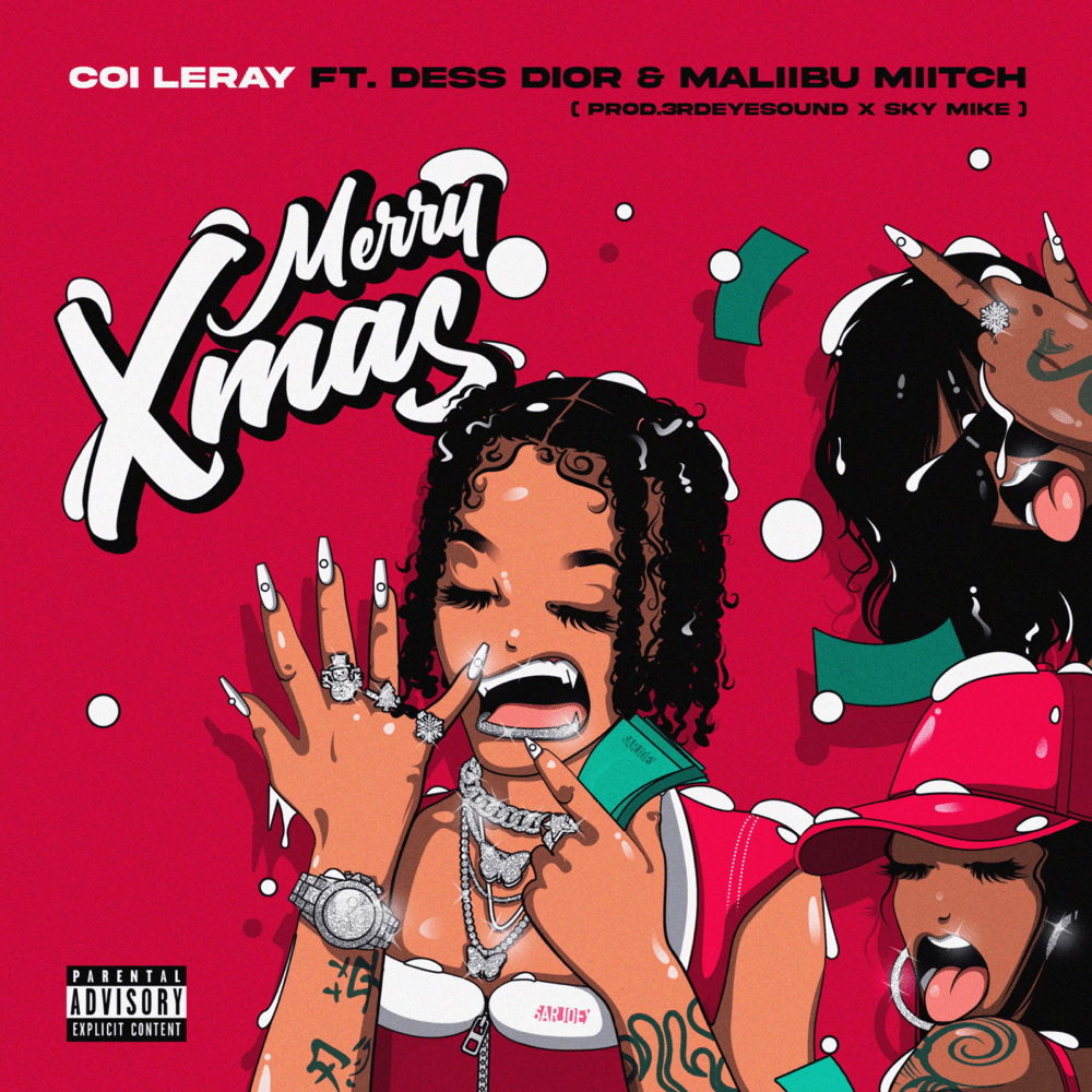 Coi Leray Merry Xmas (Instrumental) (Prod. By Sky Mike & 3rdEye Sound