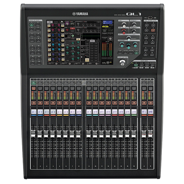 Yamaha QL1 Digital Mixing Console Available to hire from VSL Productions