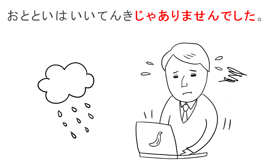 L12-1+2 形容詞／名詞（過去否定）｜みんなの日本語１２課教案と教材 初級日本語 | みんなの日本語教案・教材サイト（Minnna No Nihongo） 初級日本語 みんなの日本語・第12課（教案）【い形容詞・な形容詞の過去形】