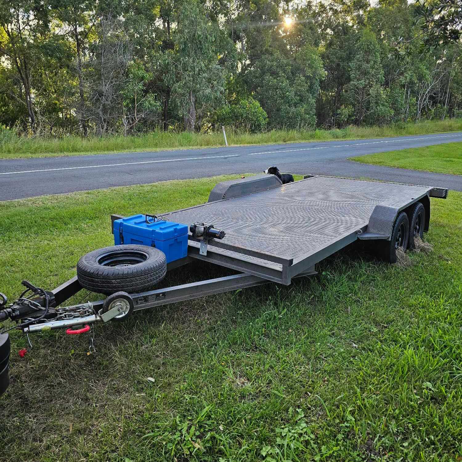 Car Trailer Hire Gold Coast 150 for 24Hrs Winch & Straps Inc