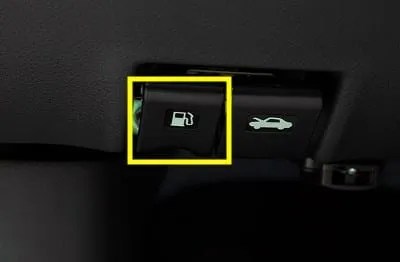 Nissan Sentra: Open Fuel Door - Hiride
