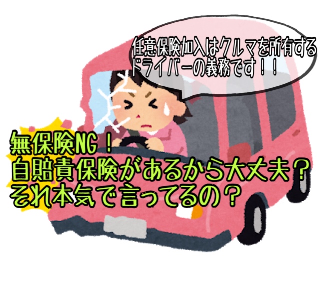 自賠責保険があるから任意保険なんていらない？それは本気で危険！ヤメテ！ ヒロブログ