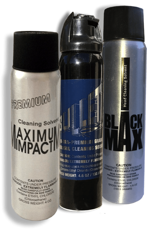 Buy SPRAY Sampler Solvent Pack Best Price on Black Max, Bullet and