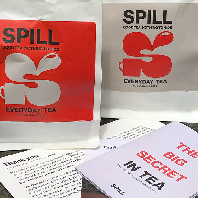 SPILL the tea H is for Home Harbinger