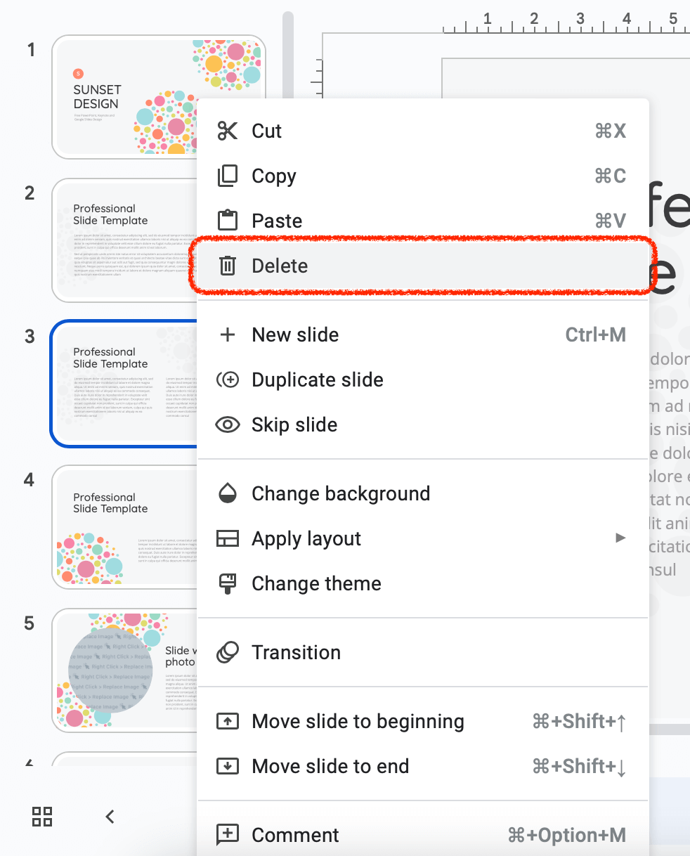 How to Delete a Slide on Google Slides HiSlide.io