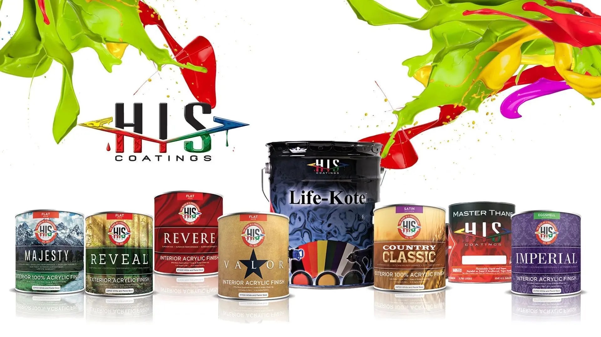 Trusted Paint Company Oklahoma City, OK HIS Paint Manufacturing Company