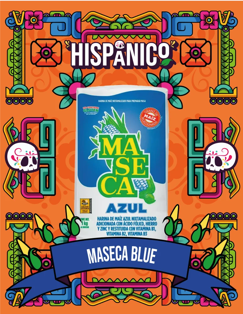 MASECA Blue Corn Flour 1kg Hispanico