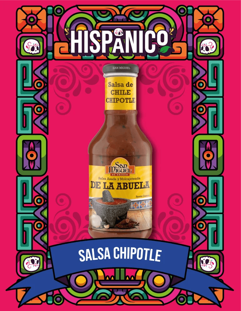 San Miguel Chipotle Pepper Sauce 450g Hispanico