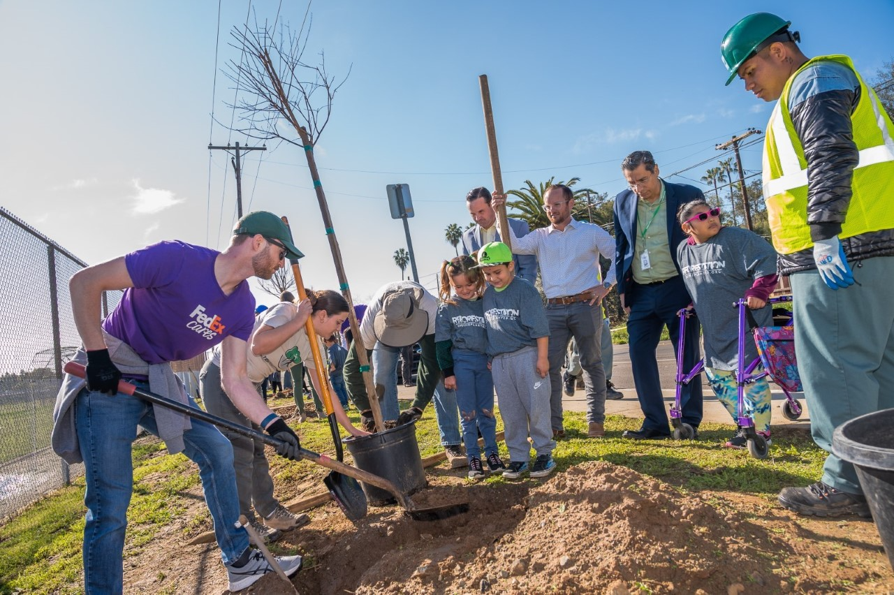 Urban Corps of San Diego County & Rocks Spring Elementary School