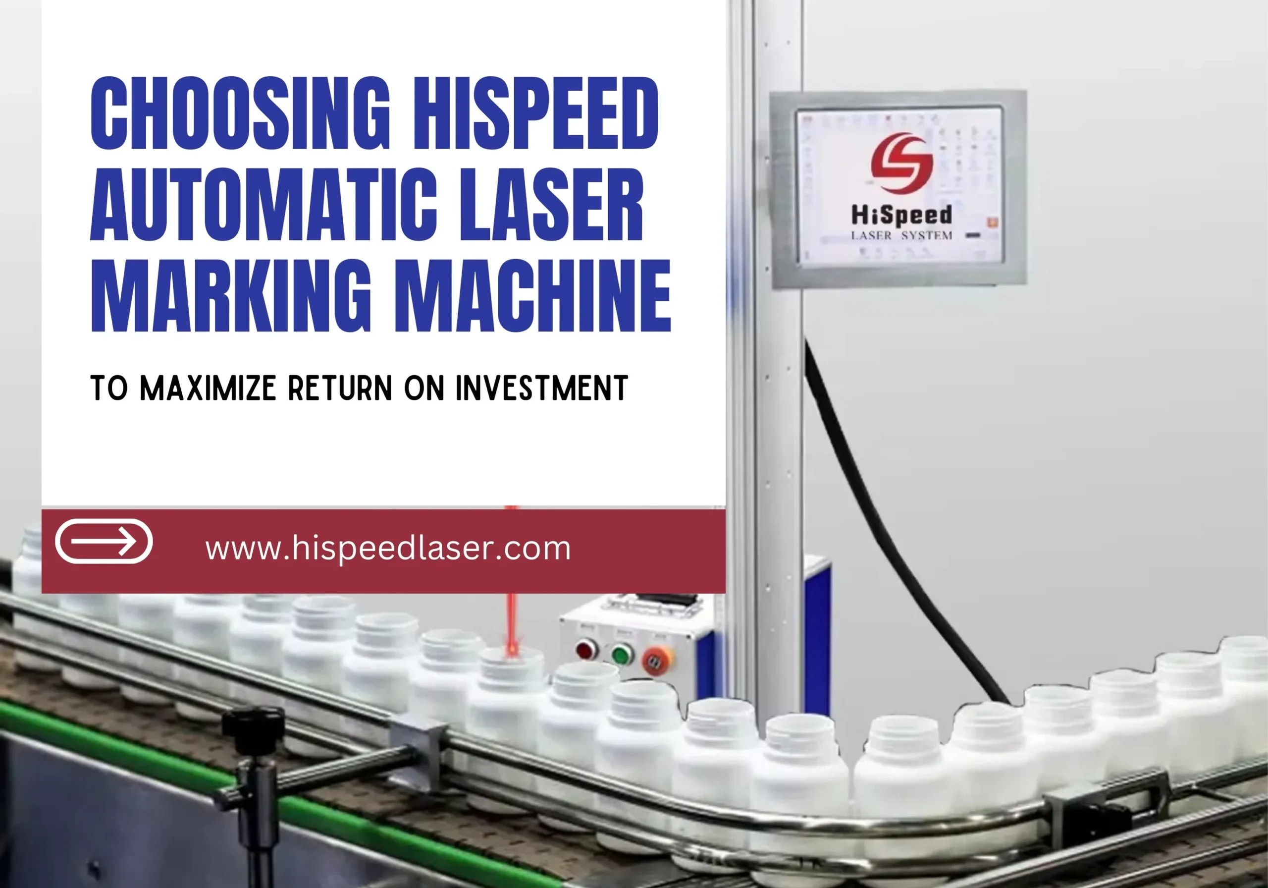 Automatic Laser Marking Machine for Max ROI HiSpeed Laser