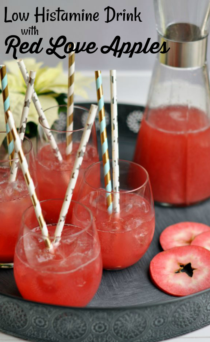 Low Histamine Drink with Red Love Apples The Histamine Friendly Kitchen