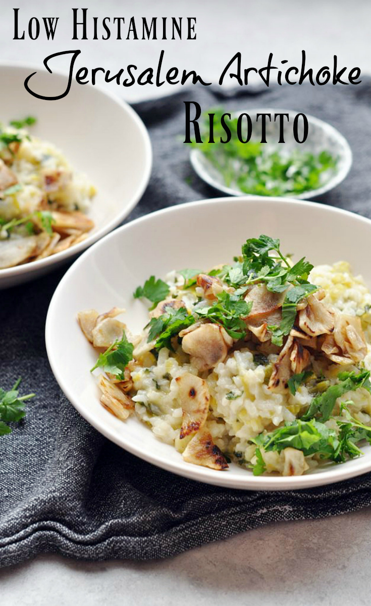 Low Histamine Jerusalem Artichoke Risotto The Histamine Friendly Kitchen