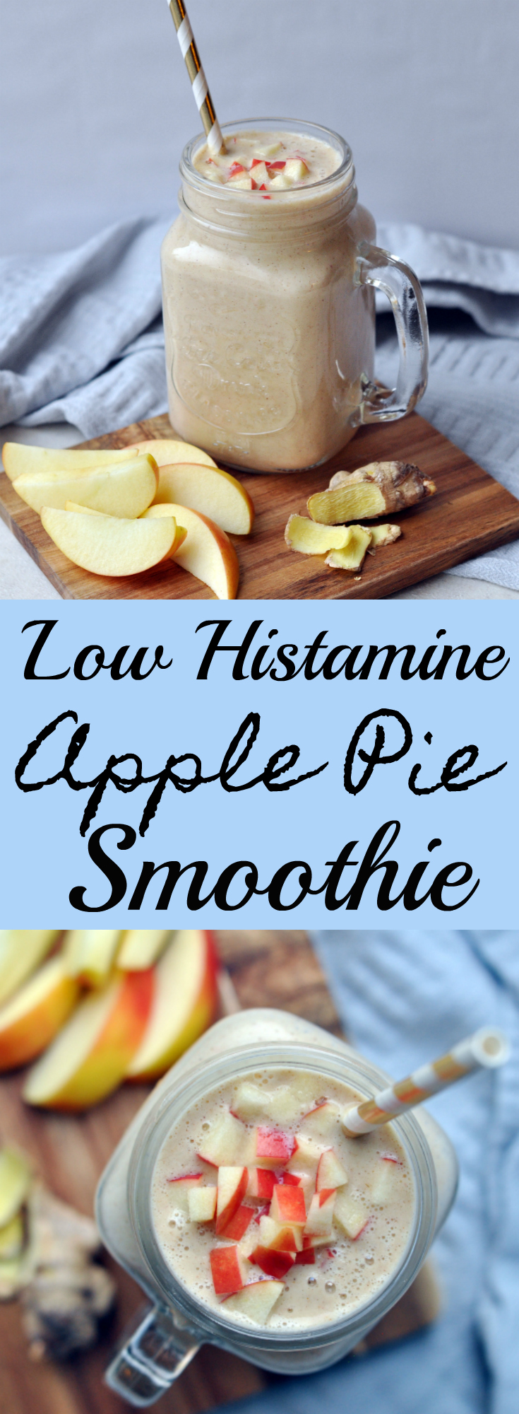Low Histamine Apple Pie Smoothie The Histamine Friendly Kitchen