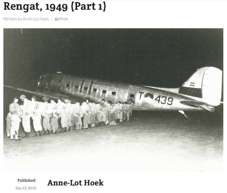 Rengat, 1949 (Part 1) Inside Indonesia Histori Bersama