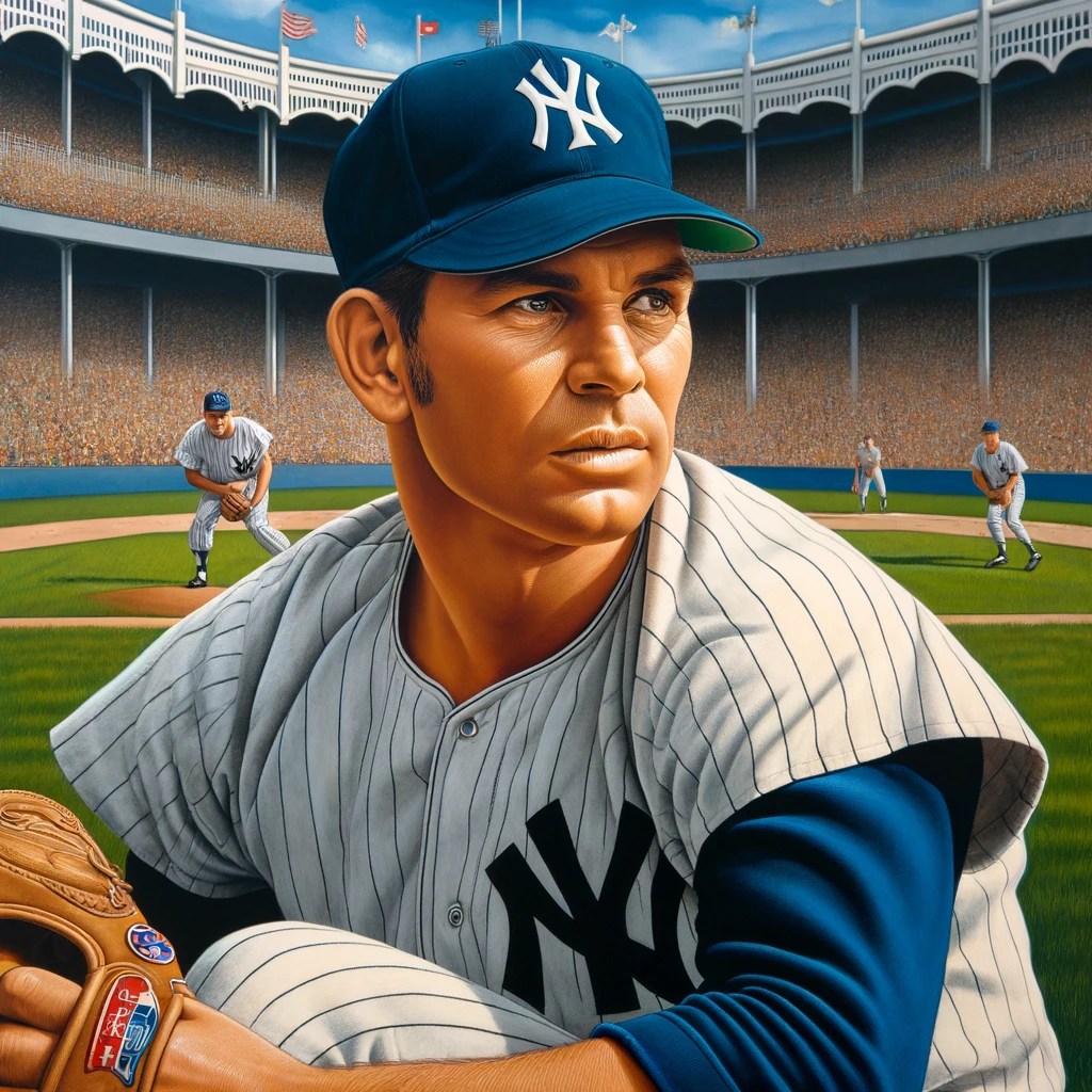 Catfish Hunter Perfect Game Pitcher and Baseball Legend Historic