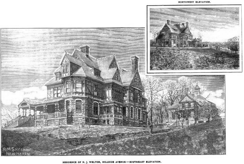 Nelson J. Welton House (1883) Historic Buildings of Connecticut