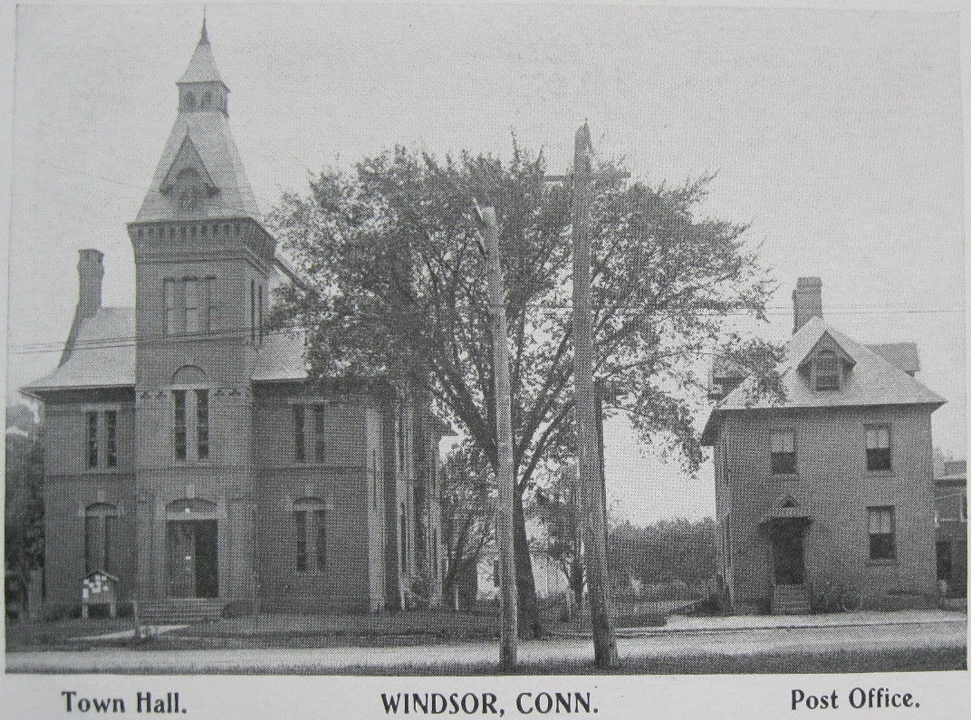 Windsor Town Hall (1965) Historic Buildings of Connecticut