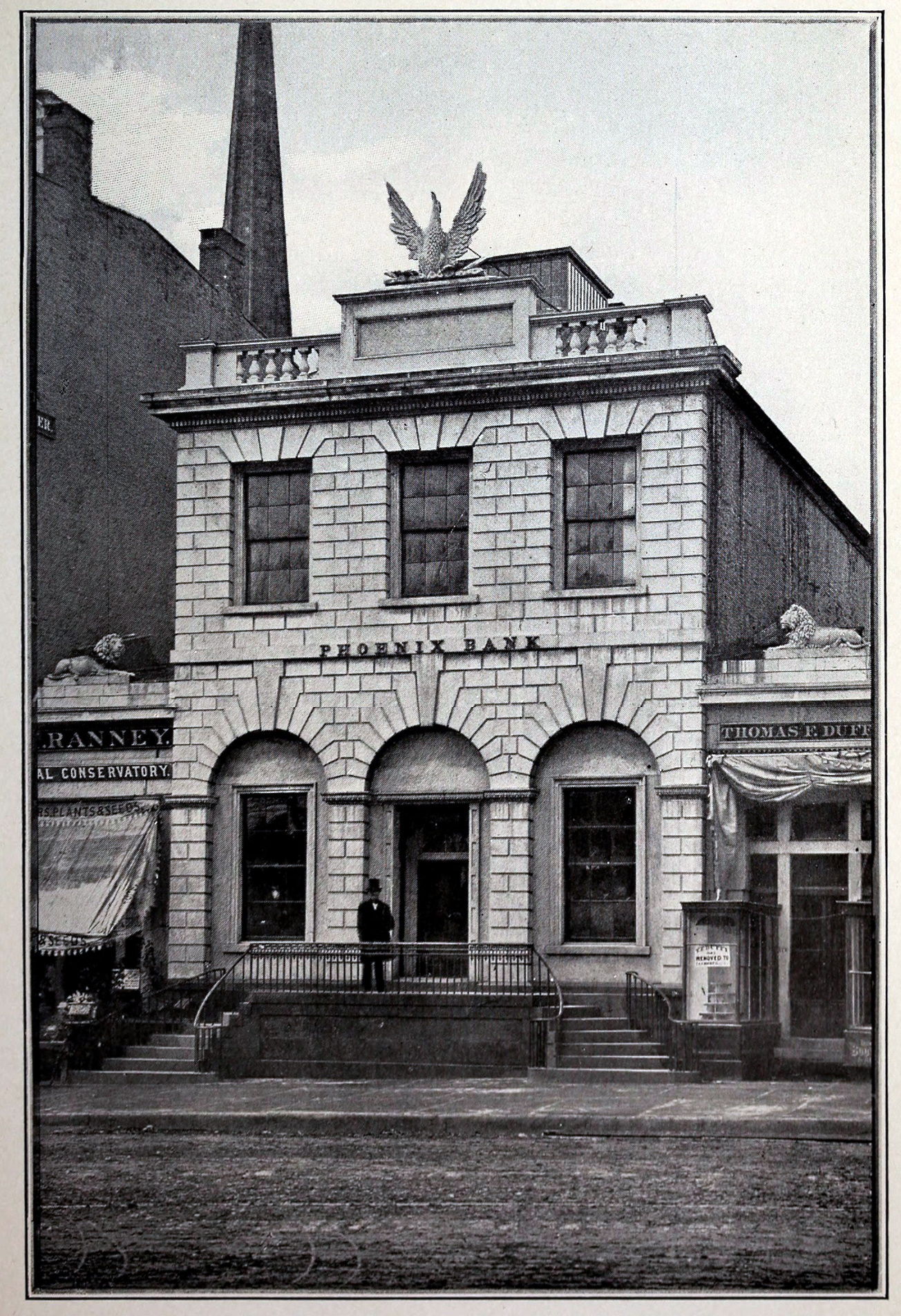 Lost Hartford Phoenix Bank (I) (1817) Historic Buildings of Connecticut