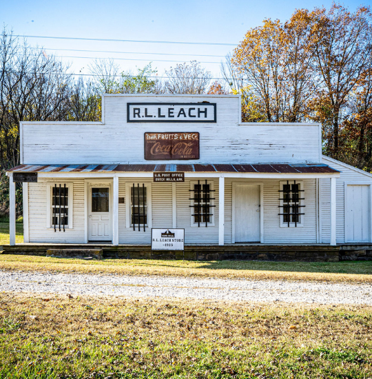 R.L. Leach Store (1925) Historic Cane Hill Arkansas