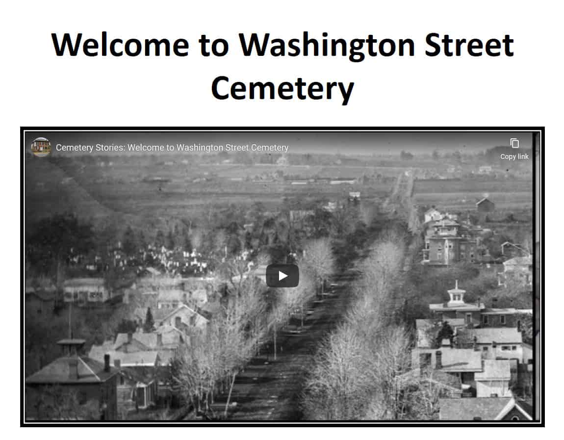 Virtual Cemetery Stories Grade 2 Historic Geneva